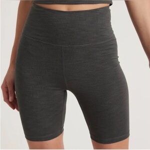 Marine Layer Studio Bike Short in Dark Grey